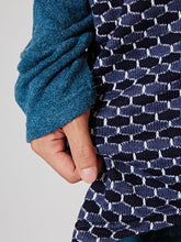 パッチワークニットソーMEN'Sカーディガン