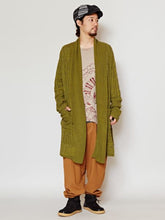 コットンニットMEN'Sカーディガン