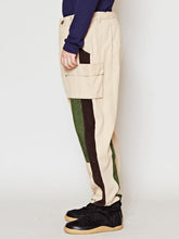 コーデュロイパッチワークMEN'Sパンツ