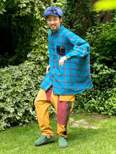 コーデュロイパッチワークMEN'Sパンツ