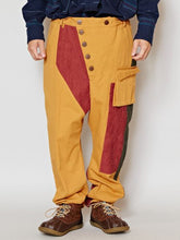 コーデュロイパッチワークMEN'Sパンツ