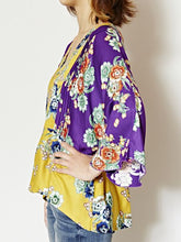 ラジャスタンフラワープリントトップス