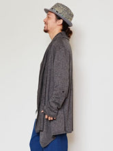 ニットソードレープMEN'Sカーディガン