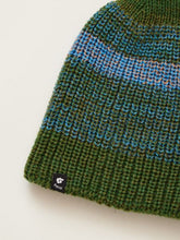 グラデーションボーダーニットキャップ　ビーニー