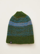 グラデーションボーダーニットキャップ　ビーニー