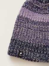 グラデーションボーダーニットキャップ　ビーニー