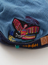 モラ風刺繍キャスケット