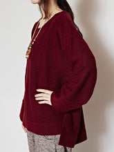 yul シンプルニットトップス