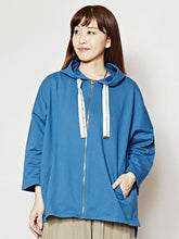 yul スウェット素材ビッグシルエットフーディ