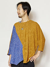 ニットソーバイカラーMEN'Sトップス