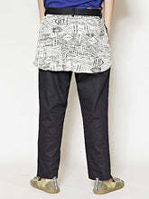 yul ジャガードレイヤードMEN'Sツイルパンツ