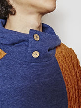 ニットパッチワークMEN'Sフーディ ロングタンクトップセット