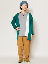 yul レイヤードMEN'Sカーディガン セットアップ