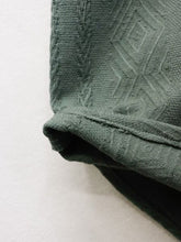 チェックパッチワークMEN'Sロングシャツ