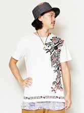 ハイダ族プリントメンズＴシャツ