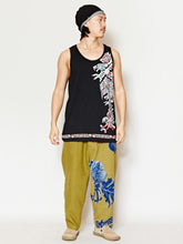 ハイダ族プリントMEN'Sタンクトップ