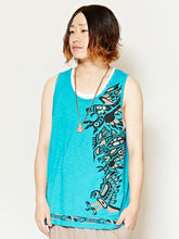 ハイダ族プリントMEN'Sタンクトップ