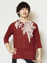 ネイティブフェザー柄MEN'Sトップス