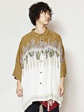 フェザープリントMEN'Sシャツ
