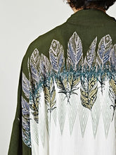 フェザープリントMEN'Sシャツ