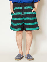エスニックボーダースウェットMEN'Sショートパンツ