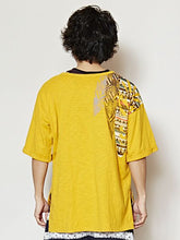 フォークロアプリント スラブジャージメンズＴシャツ