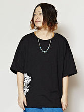 フォークロアプリント スラブジャージメンズＴシャツ