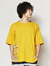 フォークロアプリント スラブジャージメンズＴシャツ