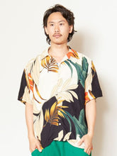 トロピカルプリントMEN'Sアロハシャツ