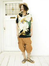 トロピカルプリントMEN'Sアロハシャツ