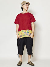トロピカルプリントMEN'Sレイヤードトップス