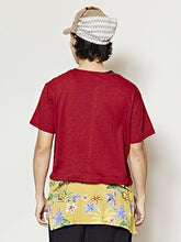 トロピカルプリントMEN'Sレイヤードトップス
