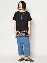 トロピカルプリントMEN'Sレイヤードトップス