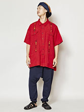 刺繍MEN'Sキューバシャツ