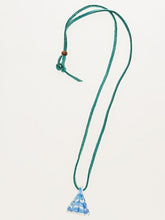 HAND MADE ガラス細工 トライアングルネックレス