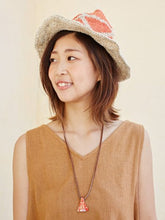 HAND MADE ガラス細工 トライアングルネックレス