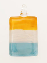 HAND MADE ガラス細工 スクエアペンダントヘッド