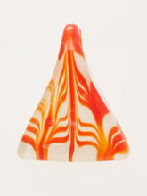 HAND MADE ガラス細工 スクエアペンダントヘッド