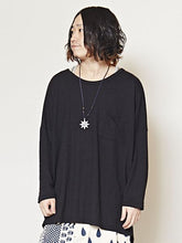 yul ヘンプコットンMEN'Sポケット付きトップス