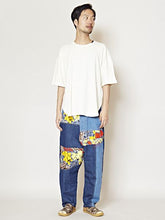yul ヘンプコットンMEN'Sハーフスリーブトップス