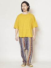 yul ヘンプコットンMEN'Sハーフスリーブトップス