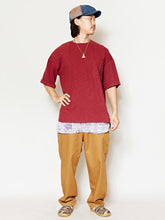 刺繍入りMEN'SポケットTシャツ
