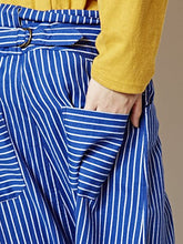 yul ストライプMEN'Sサルエルパンツ
