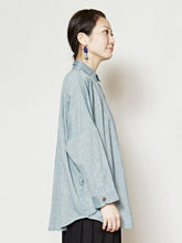 yul ネパールコットンシンプルシャツ