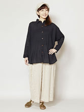 yul ネパールコットンシンプルシャツ