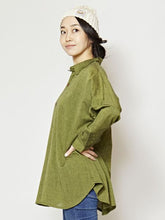 yul ネパールコットンシンプルシャツ
