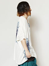 yul 曼荼羅模様トップス＆無地タックトップセット MEN'Sアンサンブル