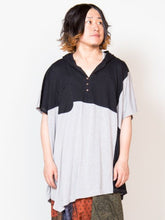 yul カットソーパッチワークMEN'Sフーディ