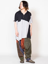 yul カットソーパッチワークMEN'Sフーディ