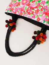 モン族花刺繍BIGトートバッグ